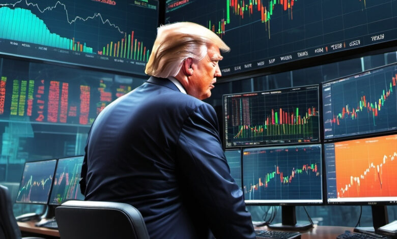 BTC nears $70K amid Trump's market impact