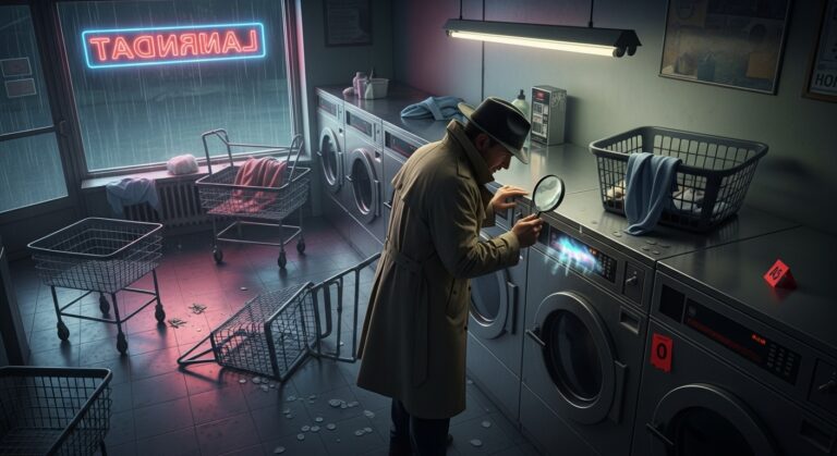 Coin Laundry Investigation: