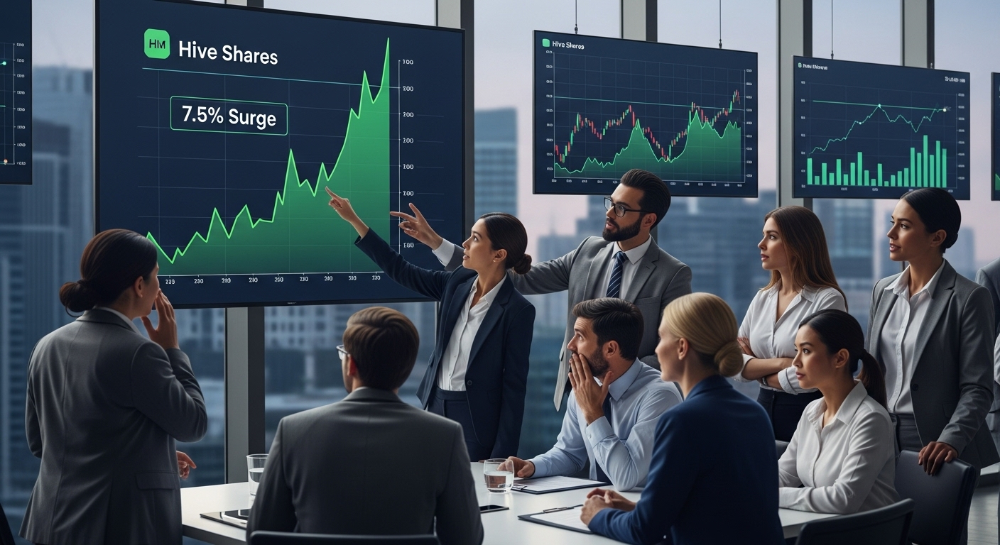 The 7.5% Surge in Hive Shares: What Investors Are Responding To