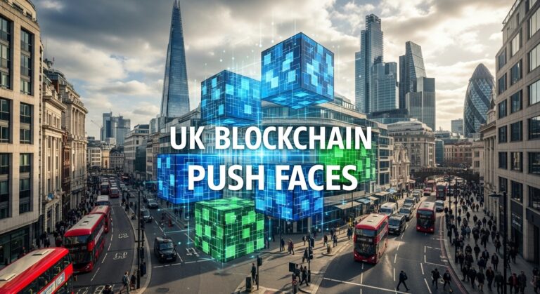 UK Blockchain Push Faces
