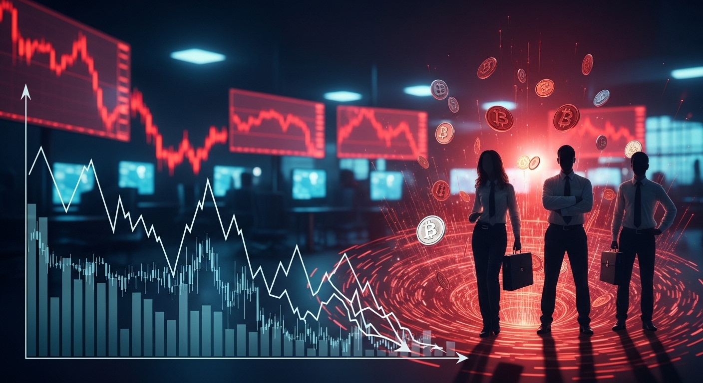 Institutional Investors Retreating from Crypto Positions