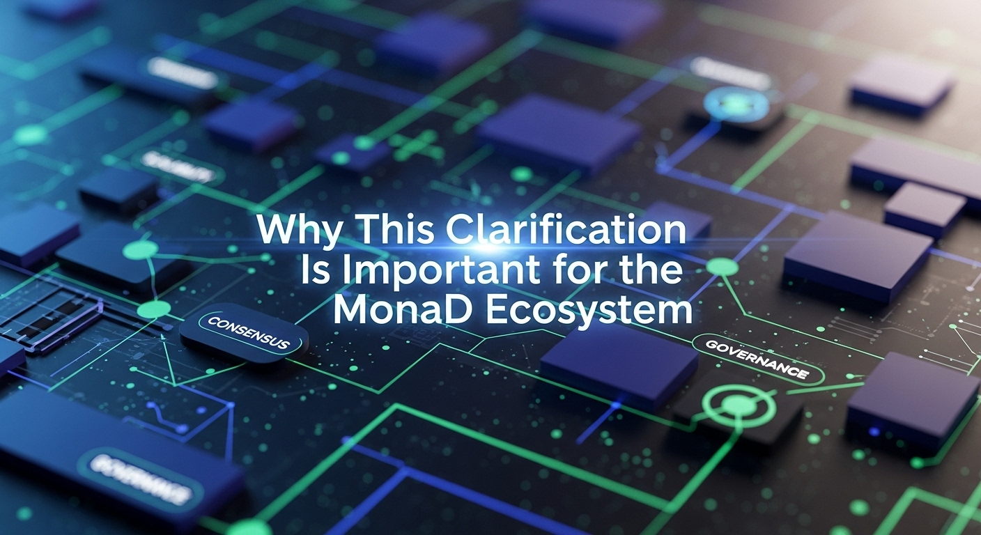Why This Clarification Is Important for the Monad Ecosystem
