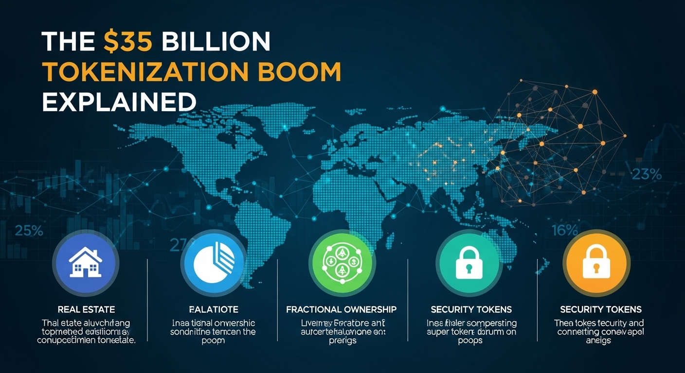 The $35 Billion Tokenization Boom Explained