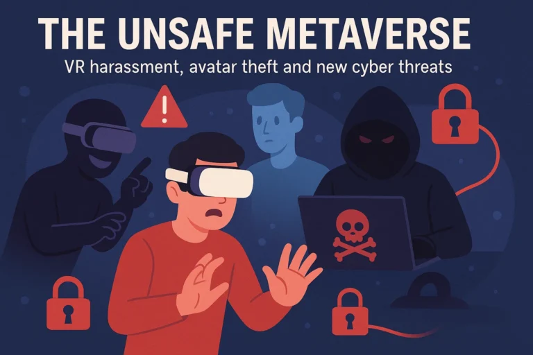 The unsafe metaverse: VR harassment, avatar theft and new cyber threats