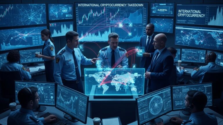 International takedown of cryptocurrency