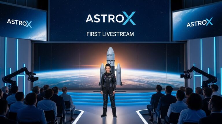 AstroX Launches the First Livestream-Powered Multichain Platform, Redefining the Web3 Creator Economy Livestream