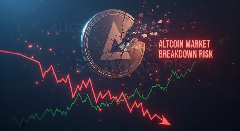 Altcoin Market Breakdown Risk: Is a $500B Crash Next? Altcoin Market Breakdown